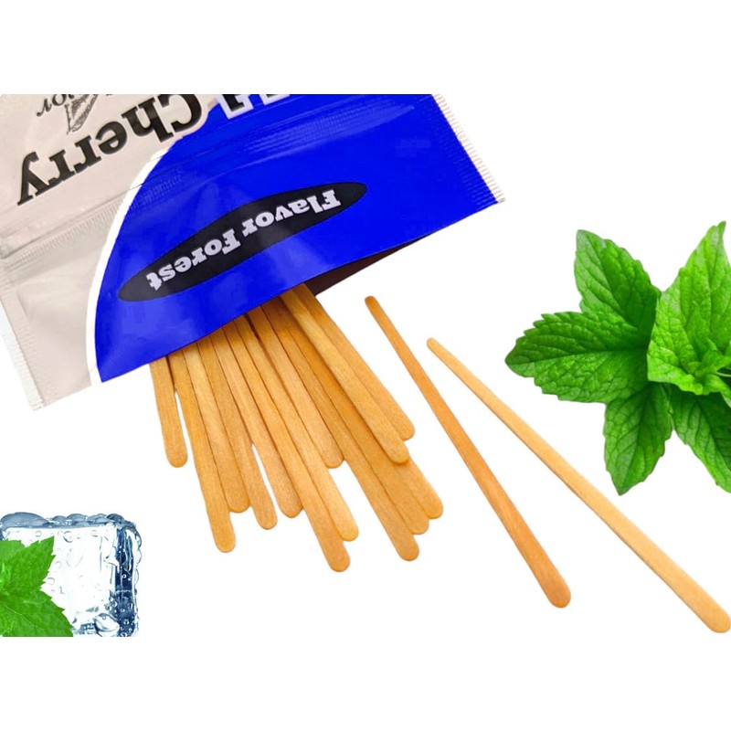 Mint Flavored Toothpicks (Flat Shape) 100ct