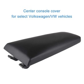 ECCPP Armrest Center Console Lid Cover W/Base for 1999-2009 For Volkswagen For Jetta Armrest Cover Black