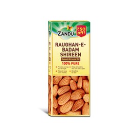 Zandu Raughan E Badam Shireen | Sweet Almond Oil for Skin & Hair Care | Supports Brain Health, Strength & Energy | Makes Hair Soft & Lustrous | 3.38 Fl Oz (100ml)