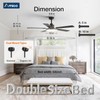 Amico 52 Inch Smart Ceiling Fan with Lights, Remote/App/Alexa/Google Control,