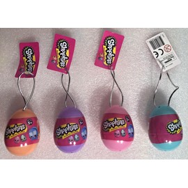 Shopkins Easter Egg Set of Four different colors