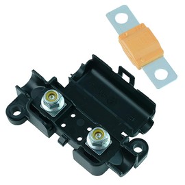 Midi/Strip Fuse Holder and Midi Fuse Car Auto Automotive 12V (30A Orange)