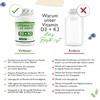 Vitamin D3 5000 IU + Vitamin K2 200mcg Menaquinon MK7