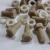 50 x Fibreglass Reinforced Super Nylon Hex Head Bolts M8