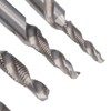 7Pcs/Set Spiral Combination Tap High Speed Steel 1/4in Hex Shank