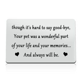 Ximalun Pet Memorial Gifts Loss of Pet Sympathy Gifts Dog Cat Loss Gifts In Memory of Dog Cat Gifts Remembrance Gifts for a Grieving Pet Owner Pet Loss Gifts for Dog Cat