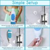 Squeezi 2 Unit Pack (Bright White) Wall Mounted Shower Dispenser