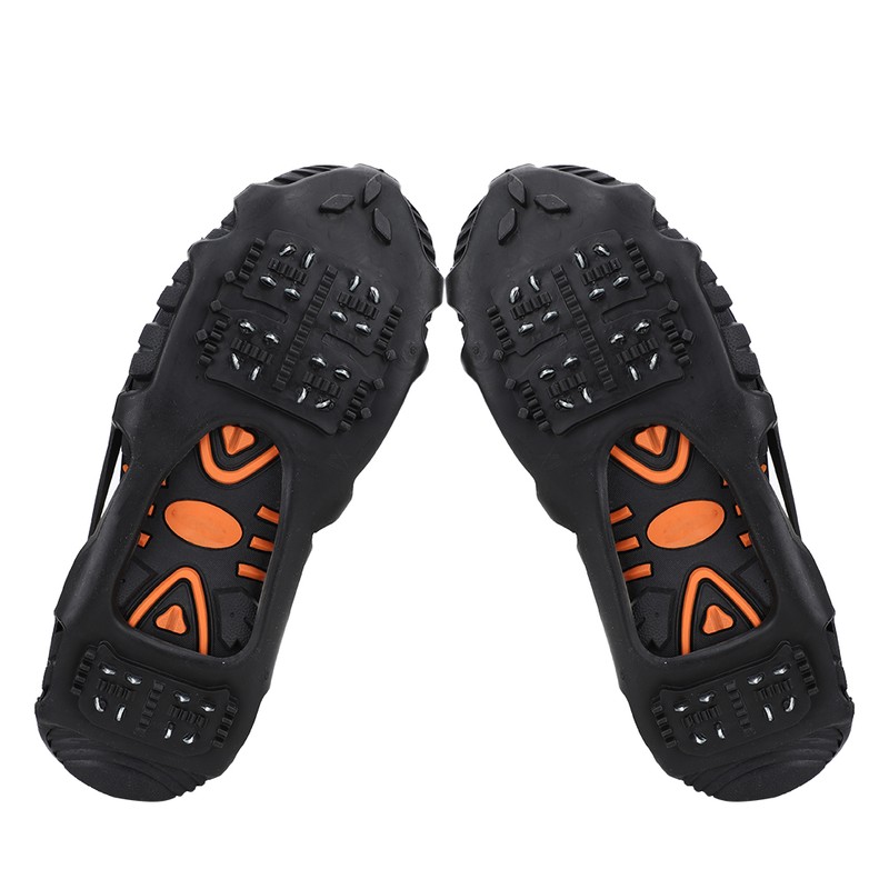 1 Pair Universal 24 Teeth Anti Slip Ice Cleat Shoe