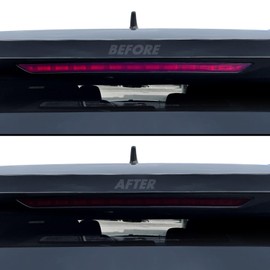 SlickMod PreCut Vinyl Smoke Tint for 2022-2024 Nissan Pathfinder Tail Light (20% Dark Smoke, 6. Third Brake Light)
