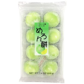 Fruits Mochi Daifuku Melon 7.4oz/210g (6pack)