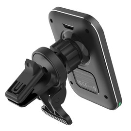 Car phone holder Zcargel Car Air Outlet Clip 360-degree rotatable Air Conditioning Port Support Base Air Vent Holder for Most Cars 112mmx102mm