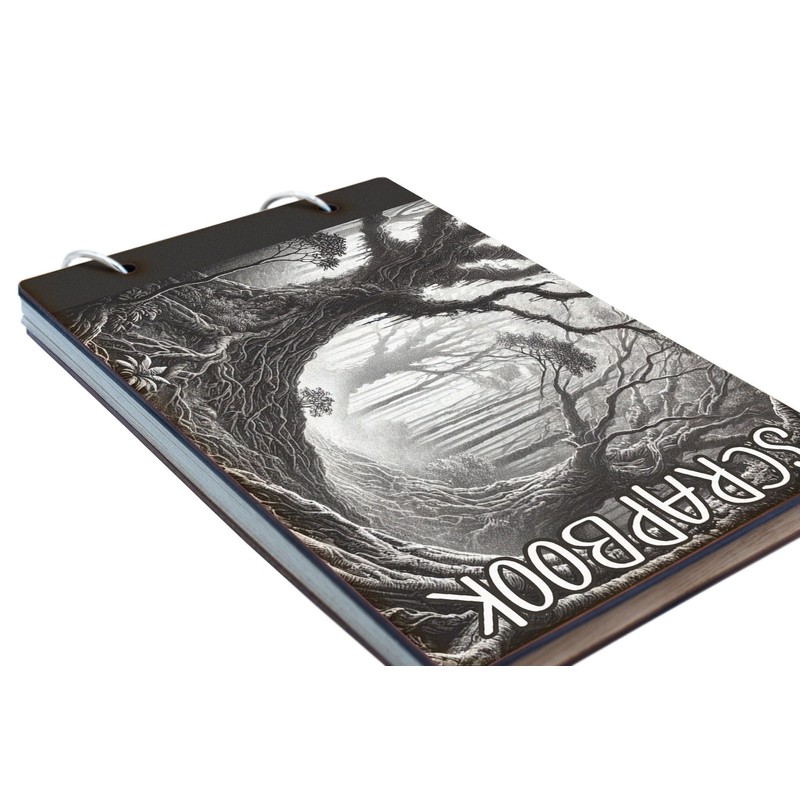 Generic Enchanted Forest Scrapbook - Mystical Woods & Dark Fantasy