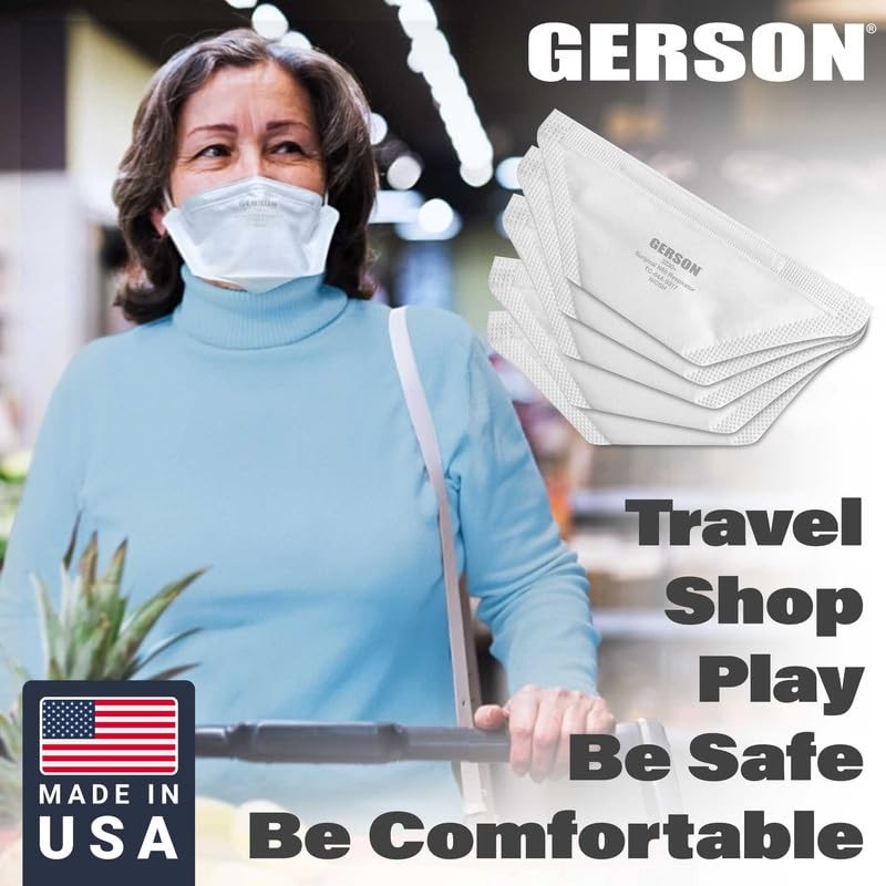 Saffron Safety Supplies, GERSON Surgical N95 Mask, Beak Foldable, Pack