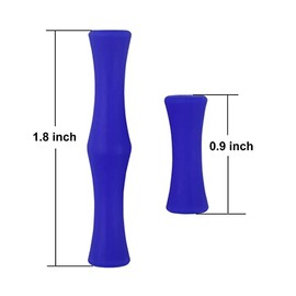 EOUS Bow String Finger Savers Archery Recurve Bow Finger Guards String Fingers Roller Rubber,Blue