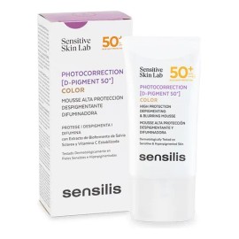 Sensilis Photocorrection D-pigment Spf50 Color 40ml Momento De Aplicación Día Tipo De Piel Todo Tipo De Piel