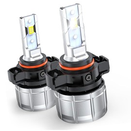 SEALIGHT 5202 Fog Light Bulbs, 600% Brightness PS24W 5201 Fog Light Bulb for Car,6000K Xenon White