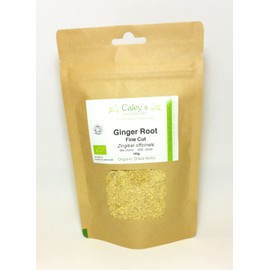 Organic Ginger Root cut (Zingiber officinale) (100g)