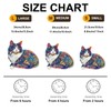 Jollitot Lazy Cute Cat Wooden Puzzles 95 Pieces Puzzles Gifts