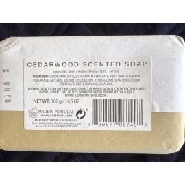 Castelbel Ltd Edition Mens Grooming Cedarwood Scented Bar Soap for Him