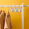 HPYNPES Easter Shower Curtain Hooks - Set of 12, Perfect