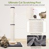 Globlazer 35in Tall 3.9-in Thick Cat Scratching Post for Adult