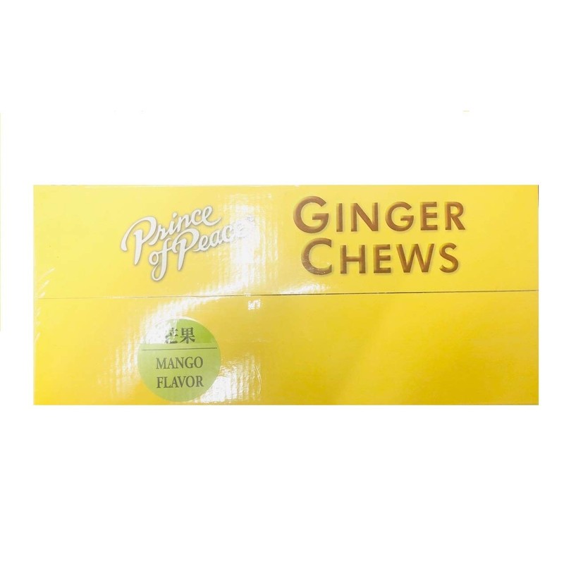 Prince Of Peace Ginger Chews Mango (12 Pack)