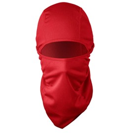 OcioDual Balaclava 6 in 1 Men's Face Mask Airsoft Winter Hat Tube Scarf Men's Mask Winter Balaclava Motorcycle Bicycle Balaclava Ski Durag, red