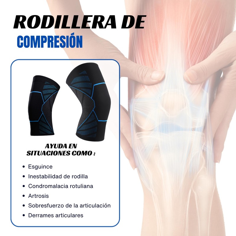 KERD_DANS Compression Knee Brace for Meniscus and Ligaments, Sports Knee