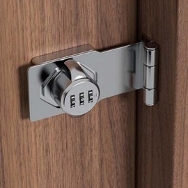 90-Degree Combination Lock Latch with Screws Screws Included 2ea