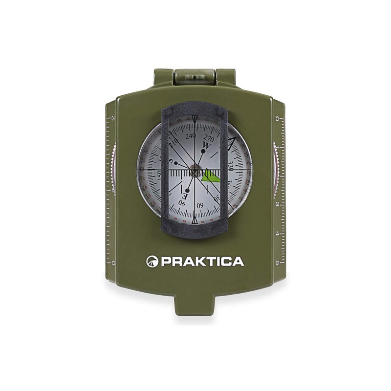 Praktica TCM01G Military Waterproof Shockproof Lensatic Prismatic Compass