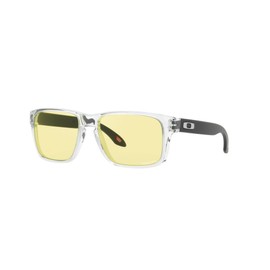 Oakley Youth OJ9007 Holbrook XS Square Sunglasses, Clear/Prizm Gaming, 53 mm