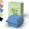 elastoREuse Burgerbox Take Away Packaging - Food Container to Go