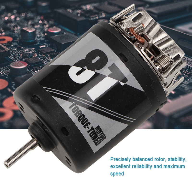 540 Brushed Motor with Replacable Carbon Brush for 1/10 Axial