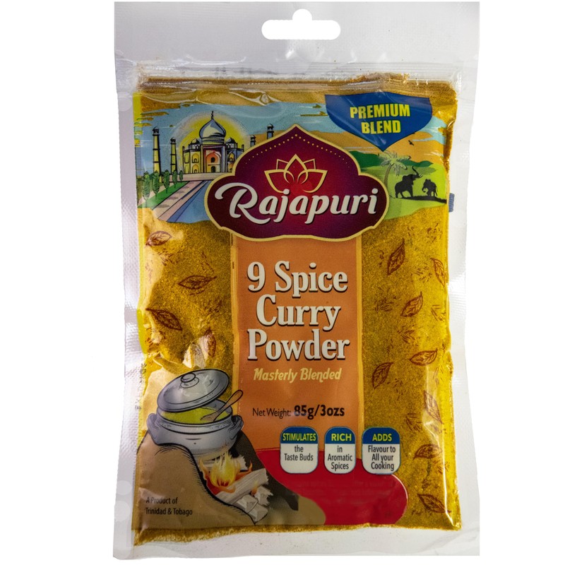 Rajapuri 9-Spice Hot Curry Powder | 3 Oz. / 85g