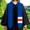 Cape Verde Flag Graduation Stole Satin Stole Scarf for Study