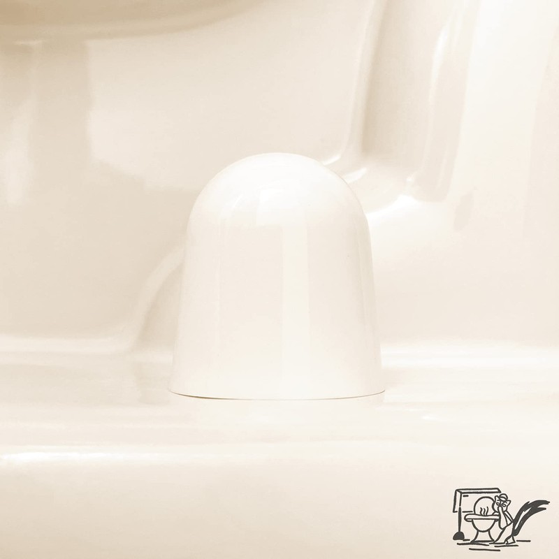 Stinky John's Tall Toilet Bolt Caps - Universal Fit with