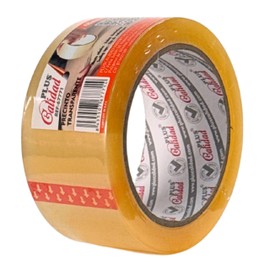 Plus Calidad Transparentes Klebeband für Verpackung von Umschlägen und Kartons für Versand- und Umzugskartons, für sichere, starke und robuste Pakete (48 mm x 70 m, transparent, 1 Rolle)