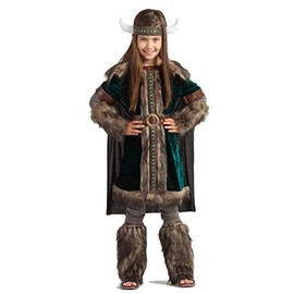 Green Viking Costume (7-9 YEARS)