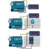 DUBEUYEW Display Module TM1637 0.36'' 4-Digit 7 Segment 4 Bits