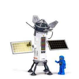 SILVERLIT - Astropod - The Communication Station - Theme Universe and Space - Construction and Experiences - Space Toy for Children - From 6 Years