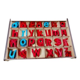 Alfabeto Móvil Montessori Colorido                                                                                                                    