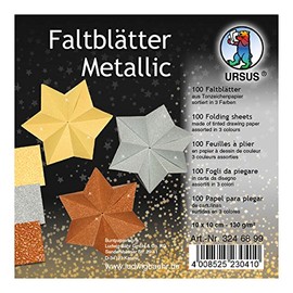 Ursus Folding Paper 100 Sheets Coloured Drawing Paper 130 g/m²