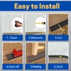 COUKIU Flexible Baseboard Molding Trim, 4 Inch x 40 Feet