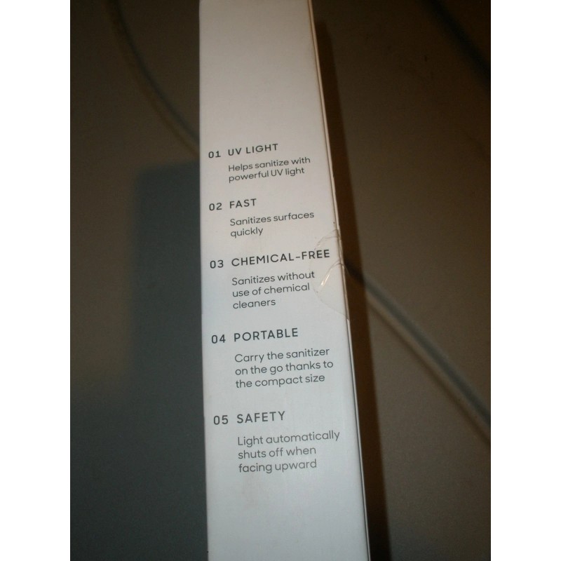 SHARPER IMAGE UV Light Portable Foldable BRAND NEW SEALED (SU157)