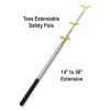 Tess Safety Pole -Smoke Detector and Emergency Exit- Extendable Pole