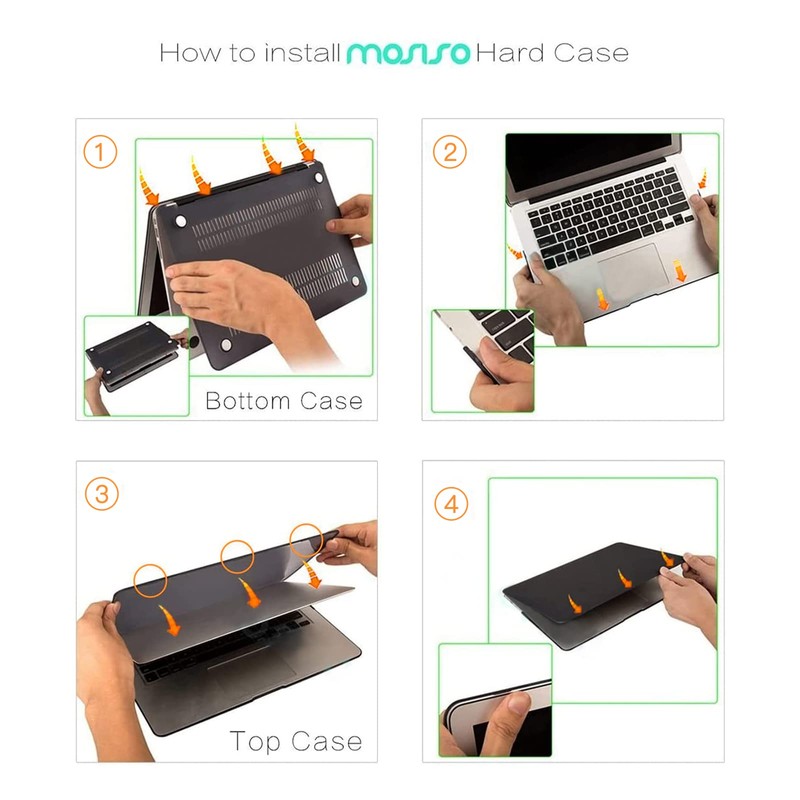 MOSISO Compatible with MacBook Air 13 inch Case Older Version