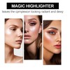 Eazerom 01 3 Colours Blush Contour Highlighter Makeup Palette with