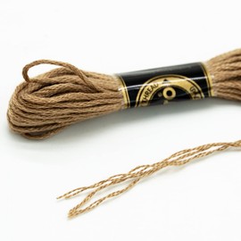 SZXMDKH Brown Embroidery Threads,Sewing Thread Kit Embroidery Threads Brown Series Cross Stitch Floss (14 Skeins Per Pack)