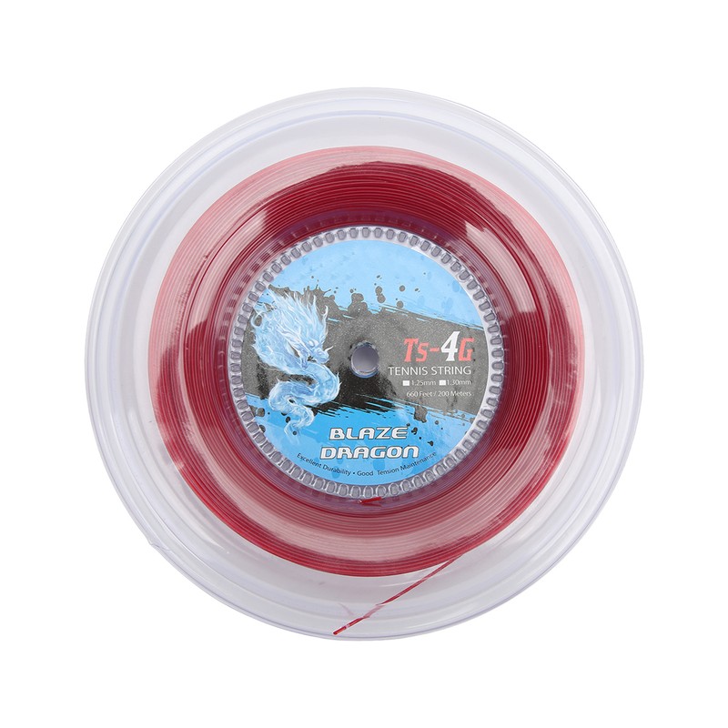Tennis Racket String 1.3mm 200m Racquet String Reel for Amateur