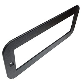 Bobcat Radio Mounting Plate for Mounting Single Din Stereo Radio Mount Black Trim Bezel